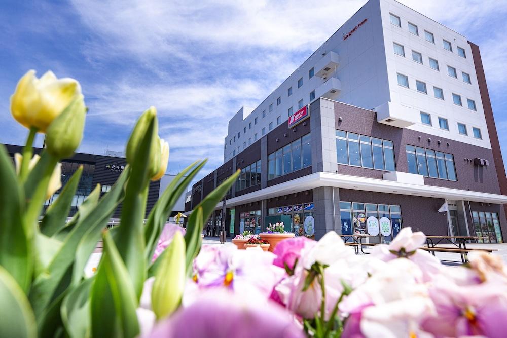 Hotel La'Gent Plaza Hakodate Hokuto Exterior foto